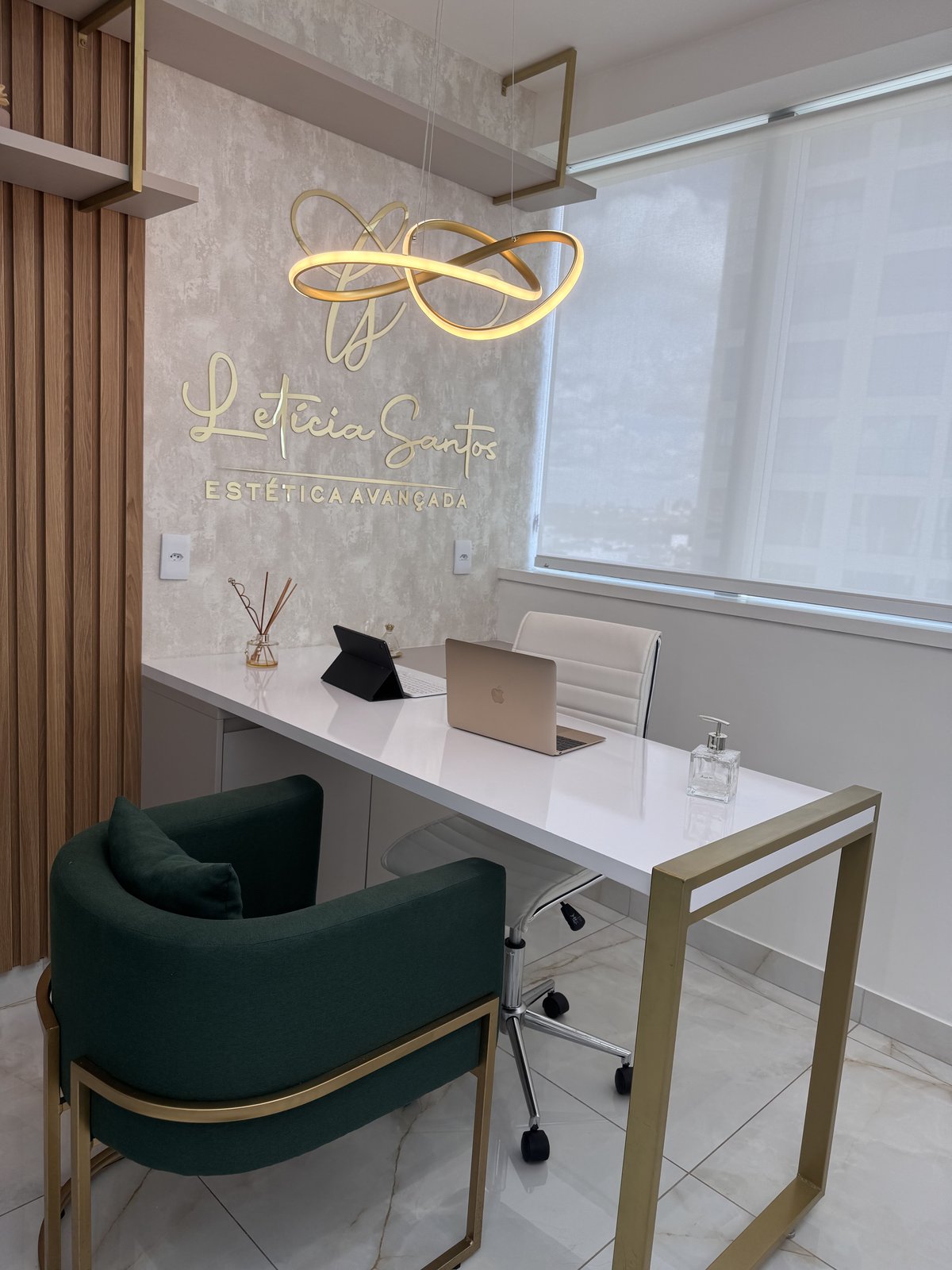 Interior da Clínica Letícia Santos